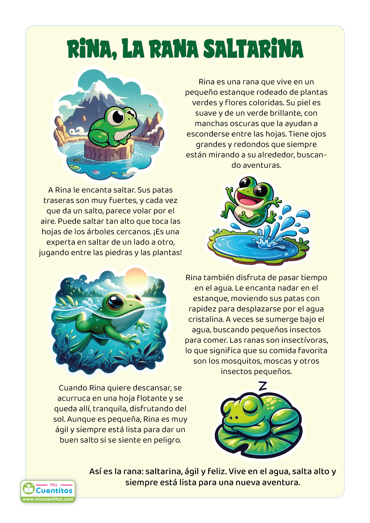 Rina la Rana Saltarina