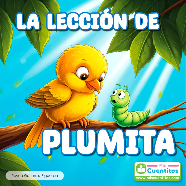 mis cuentitos Cuento infantil La lección de Plumita+pagina 0