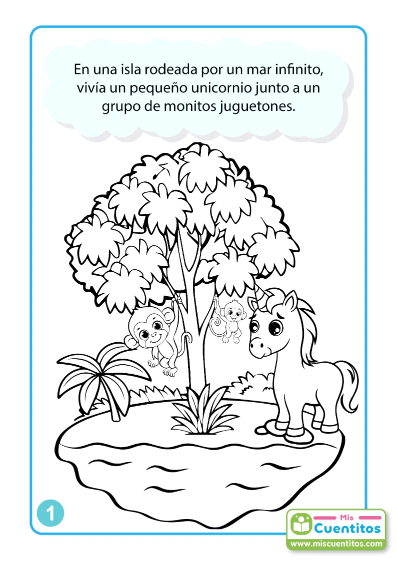 mis cuentitos El cuerno magico del unicorniopagina 2