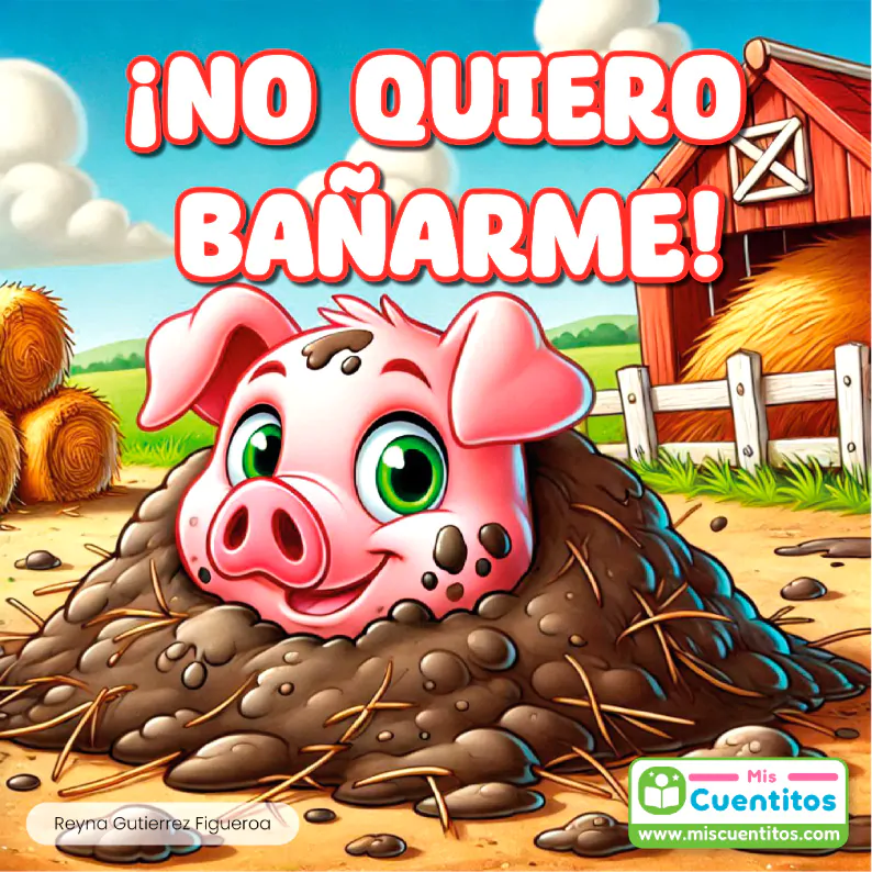 mis cuentitos No quiero bañarme+pagina 0