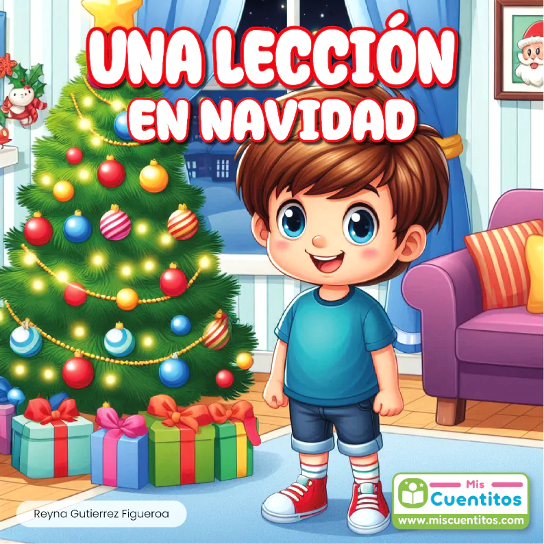 mis cuentitos Una Lección en Navidad+pagina 0