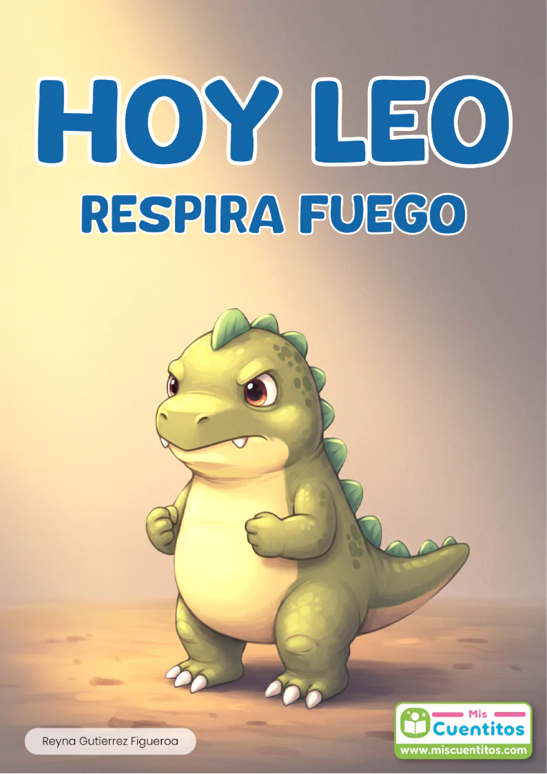 mis cuentitos Hoy Leo respira fuego+pagina 0