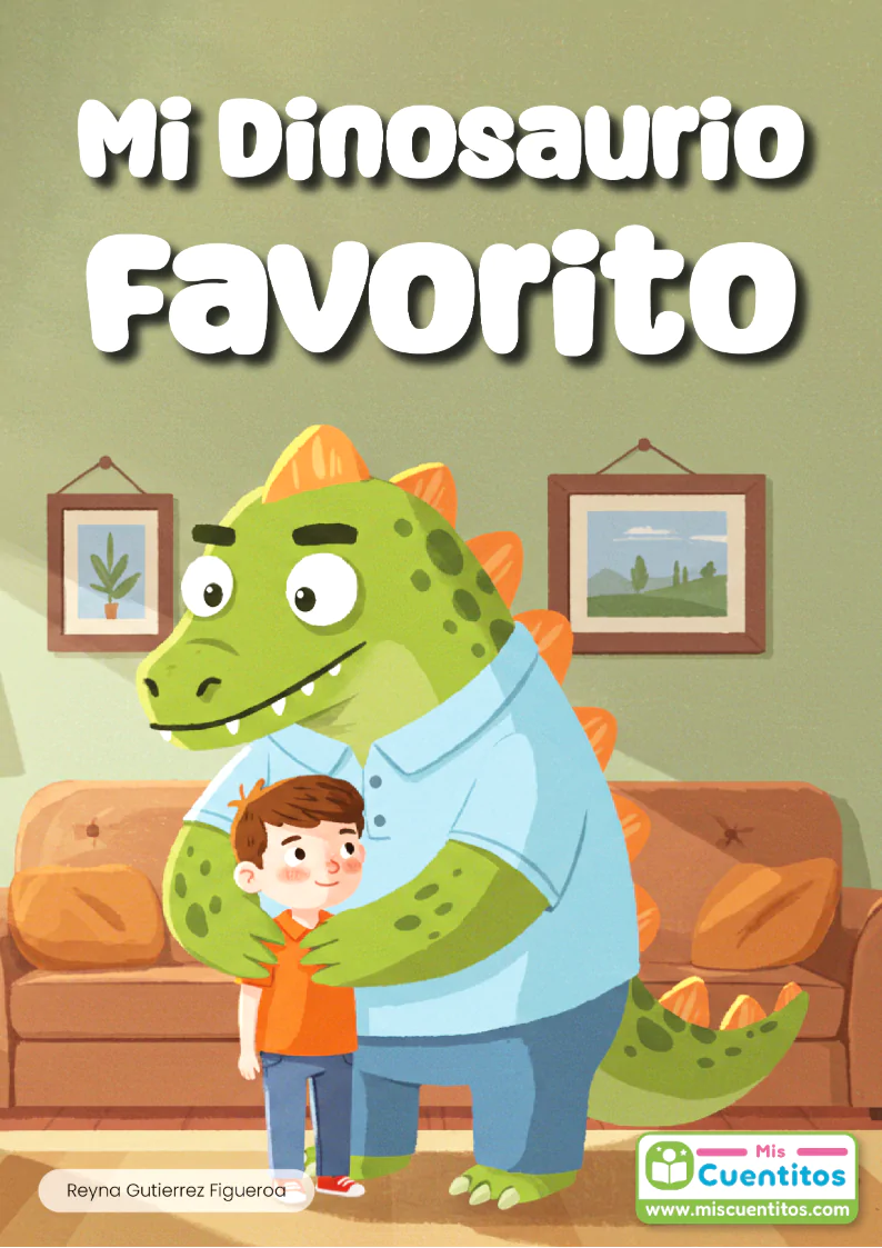 mis cuentitos Mi Dinosaurio Favorito+pagina 0