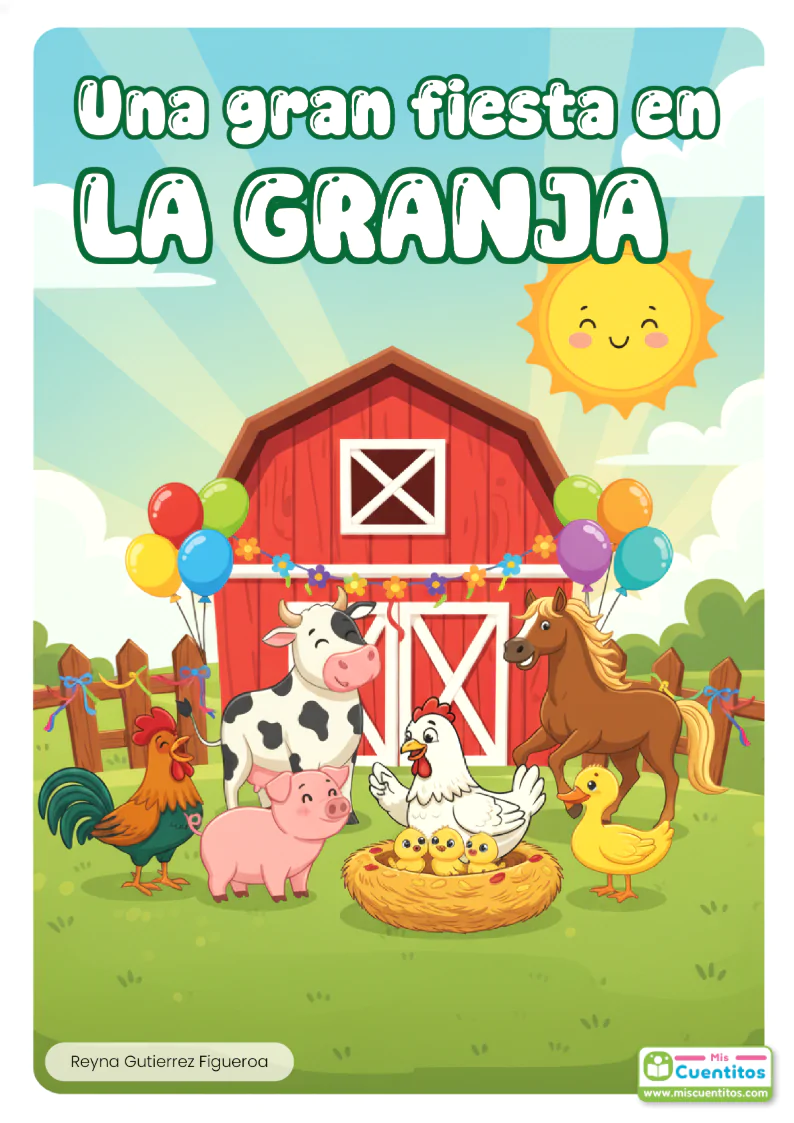 mis cuentitos Una gran fiesta en la granja+pagina 0